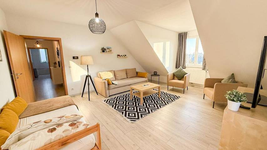Ferienwohnung für 4 Personen, mit Ausblick und Balkon - 1