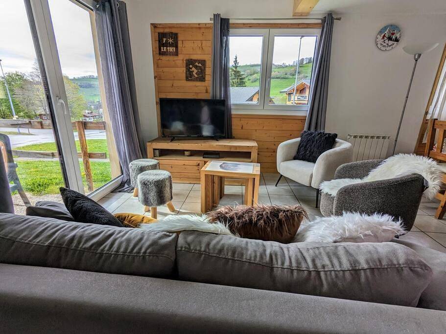 Appartement entier, Spacieux T3 coeur de station in Bernex, Région de Thonon-les-Bains