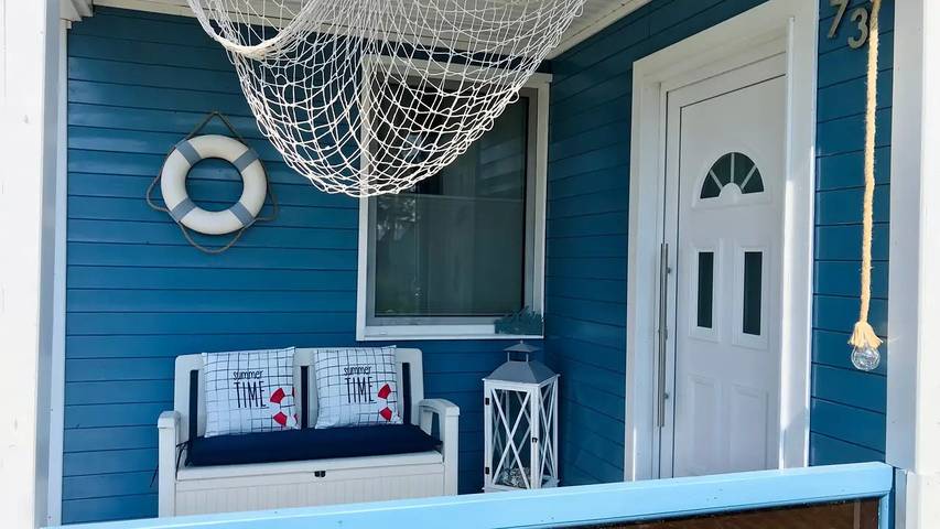 Ferienhaus für 2 Personen, mit Garten in Mönkebude