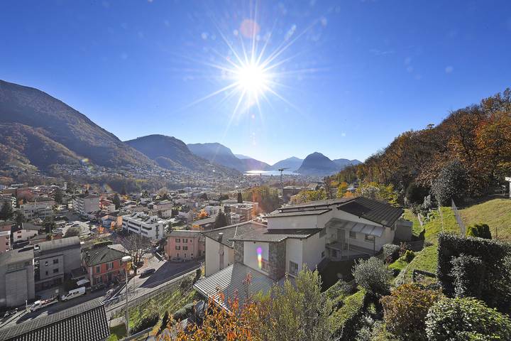 Ferienhaus für 4 Personen, mit Seeblick und Balkon am Luganersee - 3