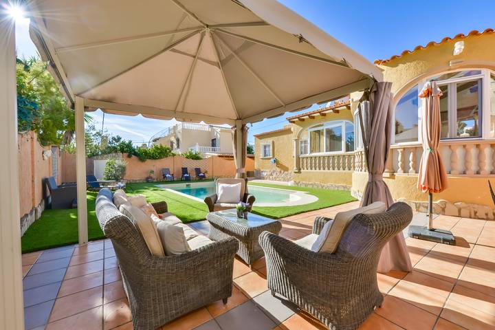Ferienhaus für 6 Personen, mit Garten und Terrasse, mit Haustier