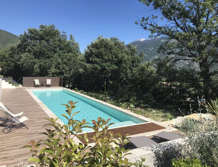 Gîte pour 2 personnes, avec piscine et terrasse dans la Région de nyons - 2