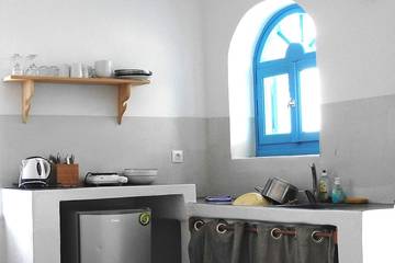 Location de vacances pour 3 personnes, avec terrasse dans Amorgos