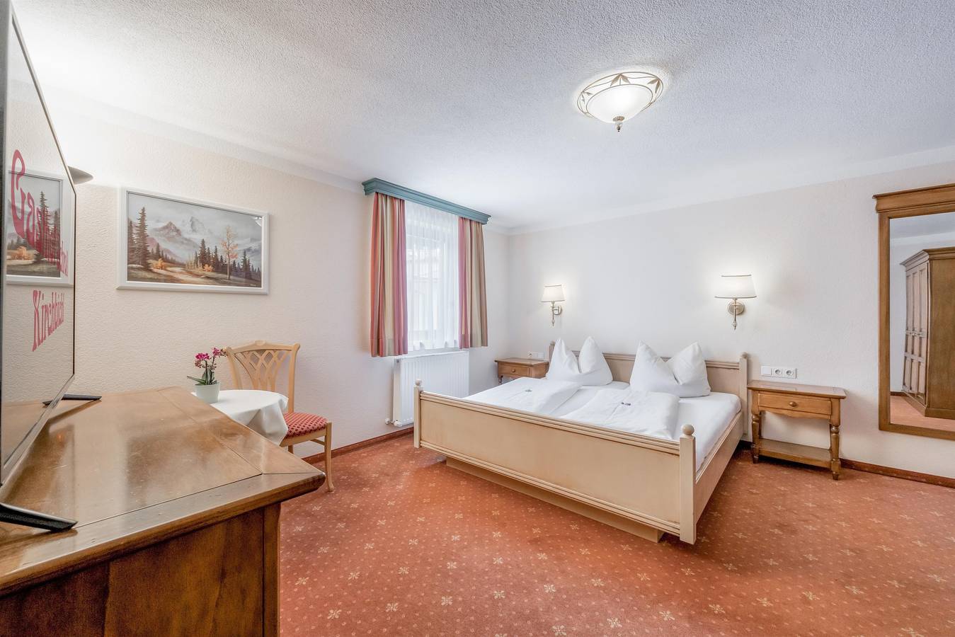 Rustikales Doppelzimmer in Kirchbichl, Kaisergebirge