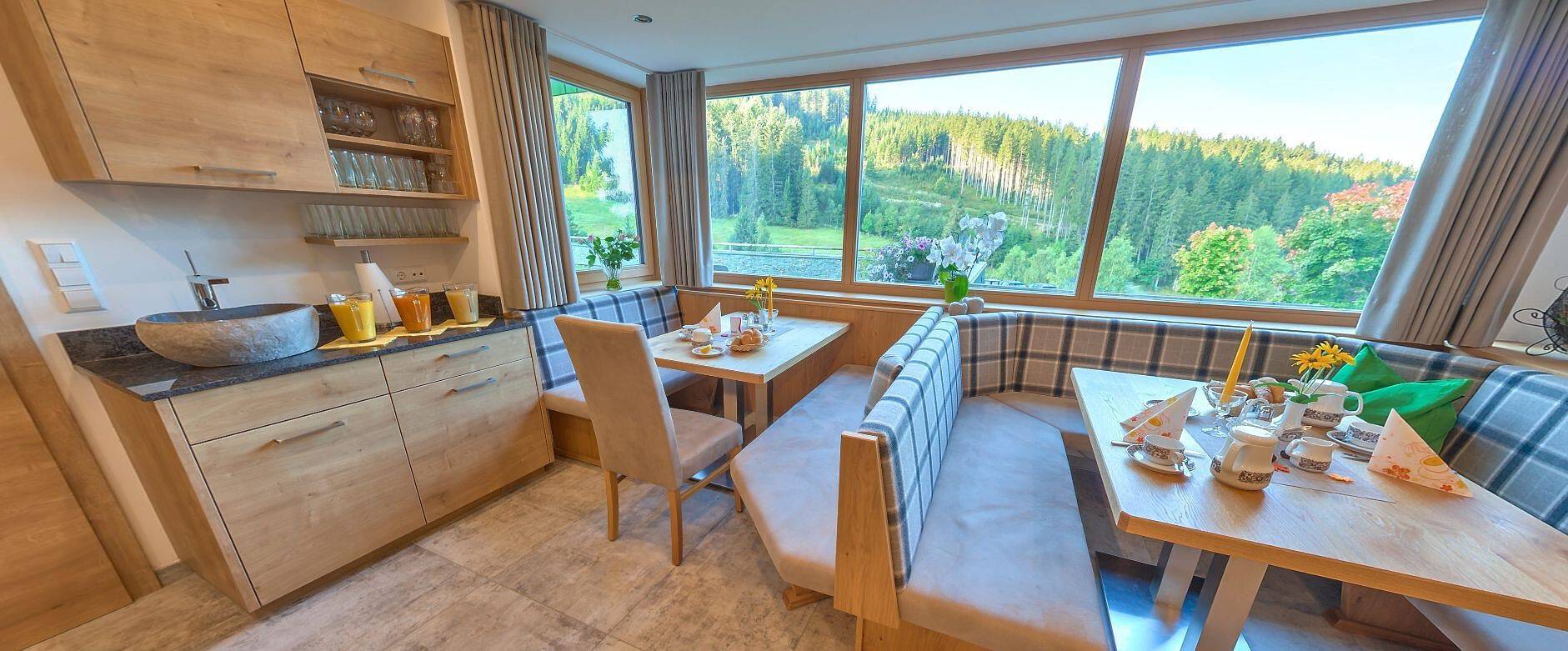 Einzelzimmer im Gästehaus Elisabeth mit Bergblick, Gemeinschaftspool und Wlan in Radstadt, Ski Amadé