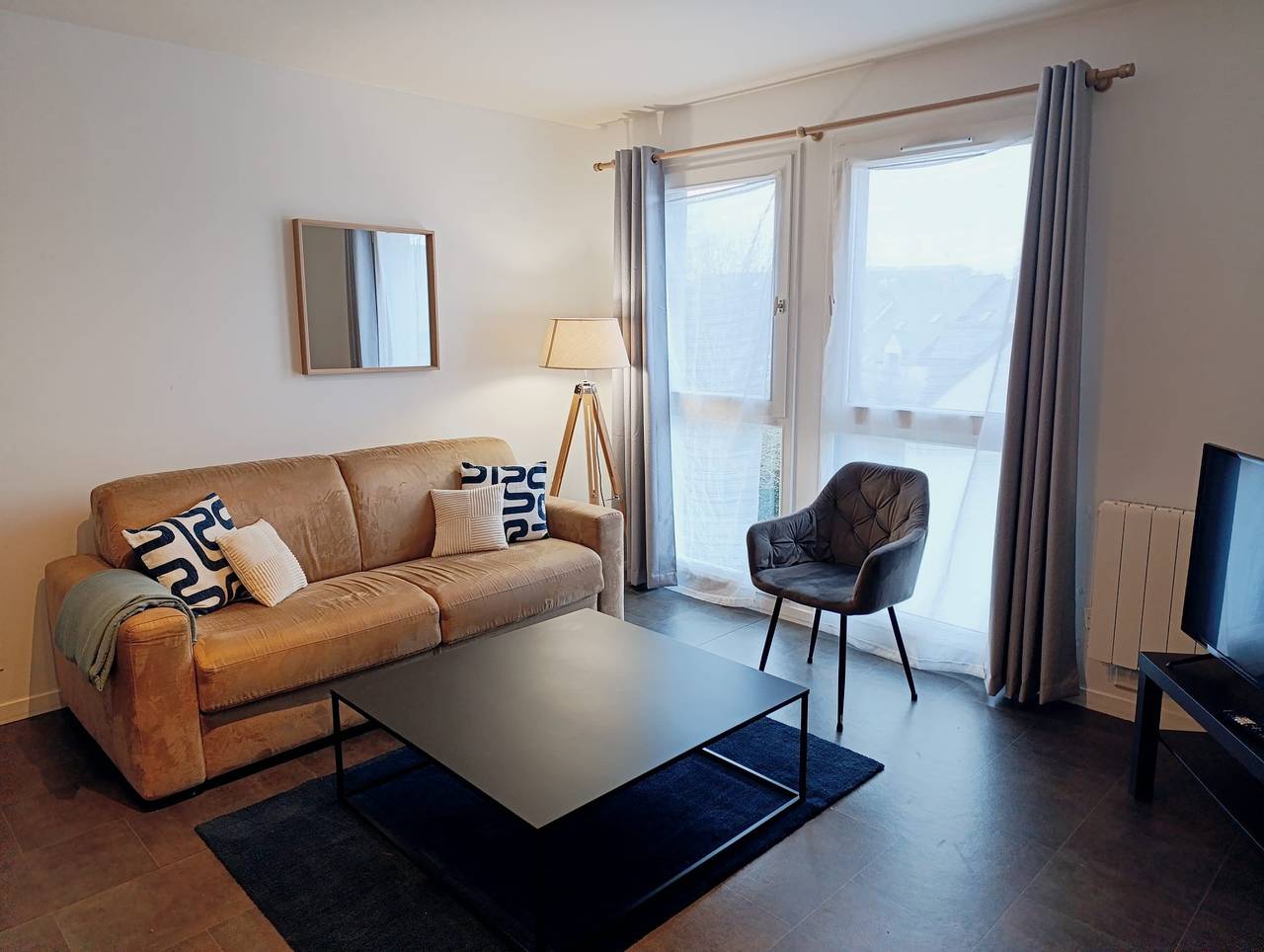 Ganze Wohnung, Coeur Courrouze - Appartement 2 chambres avec parking in Saint-Jacques-de-la-Lande, Rennes und Umgebung