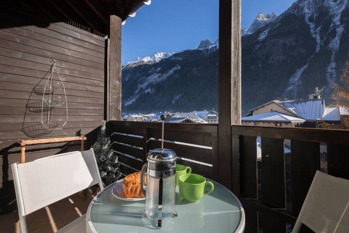 Hütte für 4 Personen, mit Balkon in Chamonix