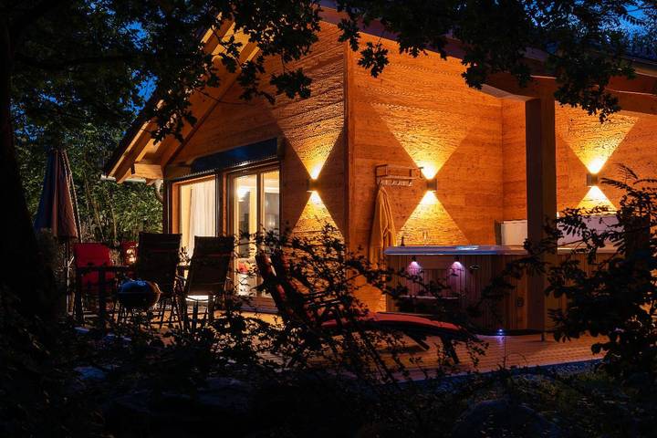 Ferienhaus für 4 Personen, mit Pool und Sauna sowie Whirlpool und Garten in Drachselsried - 2