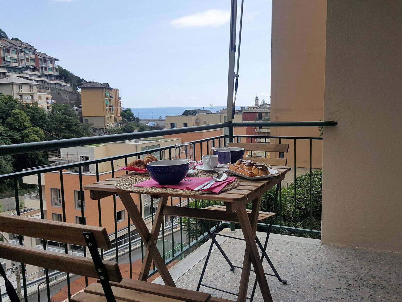 Appartamento intero, Gemütliche Wohnung in Bogliasco mit Schöner Terrasse und Panoramablick in Bogliasco, Riviera Ligure