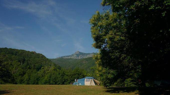 Camping pour 25 personnes, avec Vue