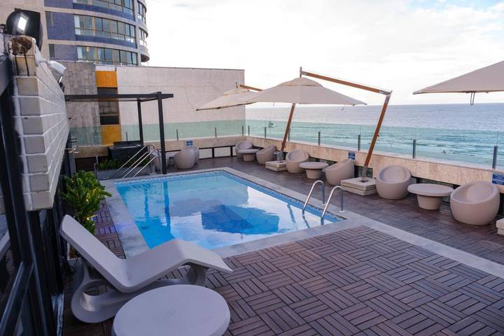 Pousadas para 2 pessoas, com vista e piscina e ainda sauna em Recife