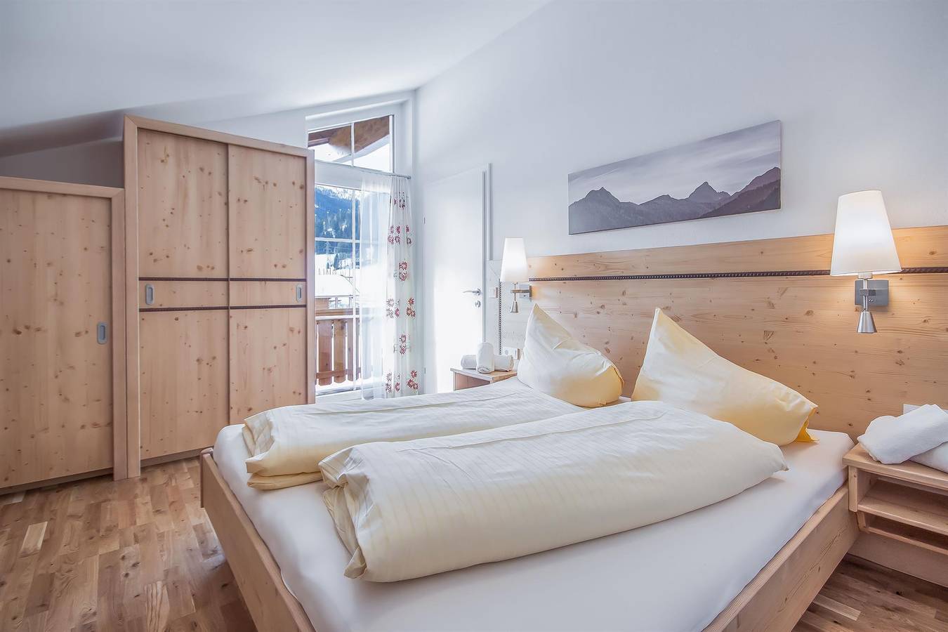 Hel ferielejlighed, Standard Doppelzimmer (1-2 Personen) in Flachau, Ski Amadé