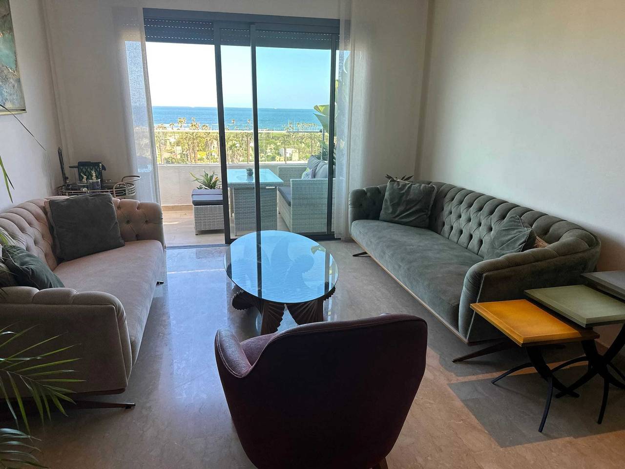 Entire apartment, Spacious Apartment in Casablanca with Stunning Sea View in Casablanca, Grand Casablanca region
