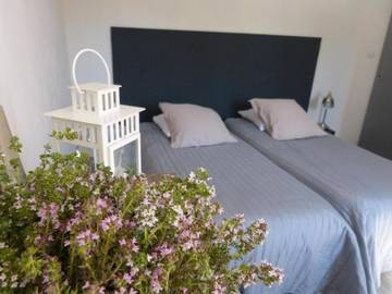 Chambre d’hôte pour 2 personnes, avec terrasse et jardin à Bédoin