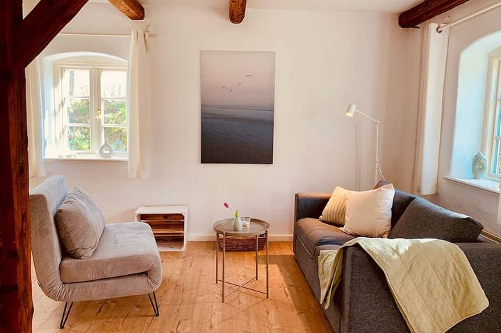 Ferienwohnung für 2 Personen, mit Garten in Habernis