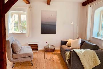 Ferienwohnung für 2 Personen, mit Garten in Habernis
