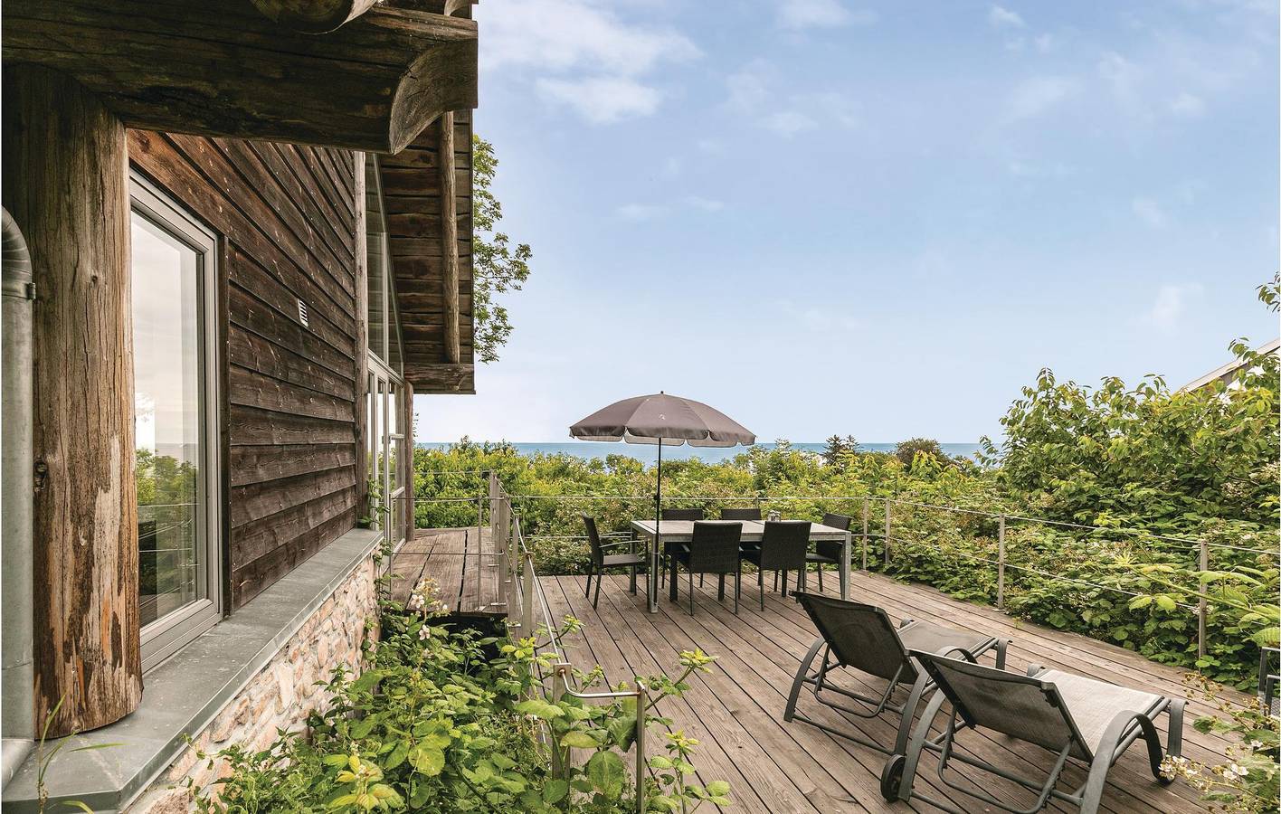 Maison de vacances pour 6 personnes avec terrasse in Listed, Svaneke