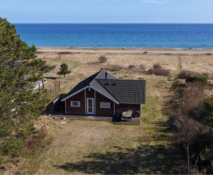 Ferienhaus für 6 Personen, mit Terrasse und Garten sowie Ausblick in Djursland