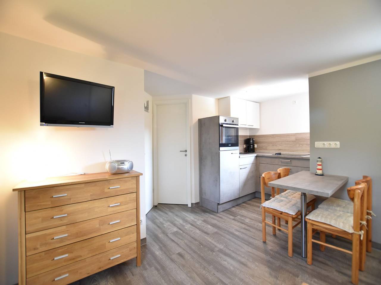 Escapada en planta baja con jardín in Weitendorf-Hof, North-West Mecklenburg (Wismar region)