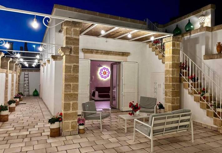 B&b per 2 persone, con Terrazza e Giardino a Casarano