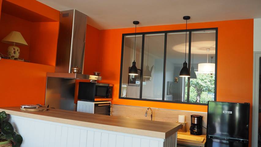 Appartement de vacances pour 5 personnes, avec jardin et vue sur le lac dans l' Aveyron - 4