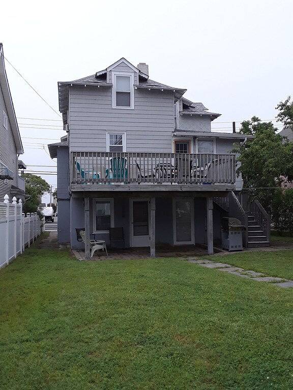 Vacation rental for 10 people, with yard and terrace in Ocean City (NJ)