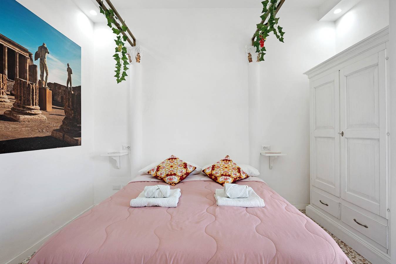 Zimmer 'Pompei Con Vista Vesuvio' mit Bergblick, Wi-Fi und Klimaanlage in Pimonte, Monti Lattari