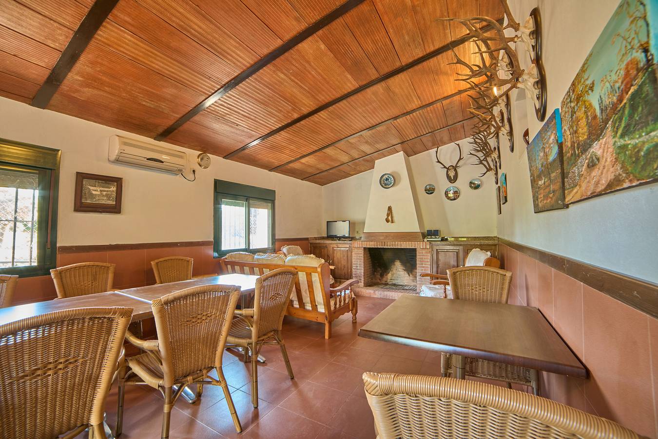 Maison de vacances 'Huerta del Sol' avec piscine privée, balcon et climatisation in Aracena, Sierra de Aracena y Picos de Aroche