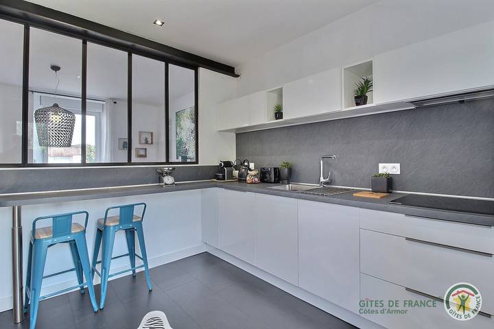 Gîte pour 6 personnes, avec Terrasse ainsi que Jardin et Vue à Pordic - 3