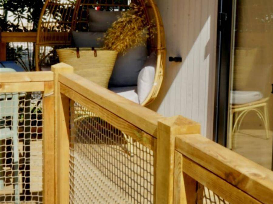 Camping de la Plage - Stacaravan 4 personen - Premium Karliet in Sainte-Marie Plage, Sainte-Marie-la-Mer