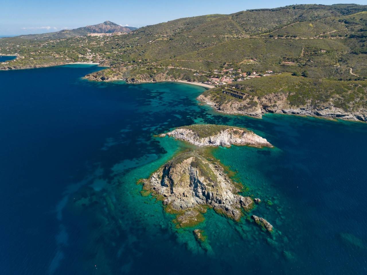 Ganze Ferienwohnung, Ferienwohnung für 6 Personen mit Terrasse in Innamorata, Elba