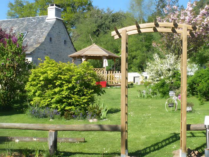 Gîte pour 4 personnes, avec Jardin