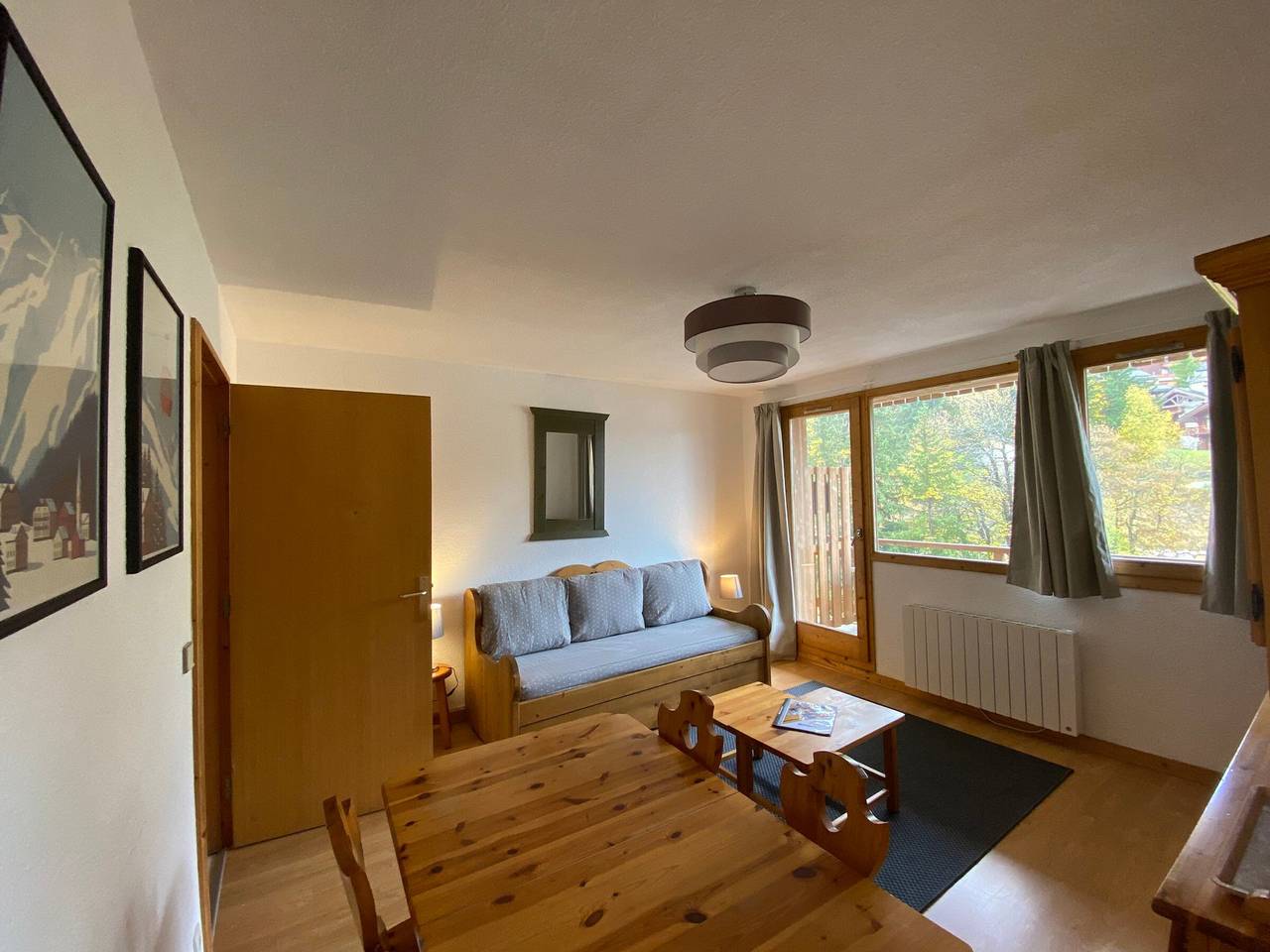 Ganze Wohnung, 2-Zimmer-Wohnung für 4 Personen in Méribel, zentral und pistennah in Méribel, Les Allues