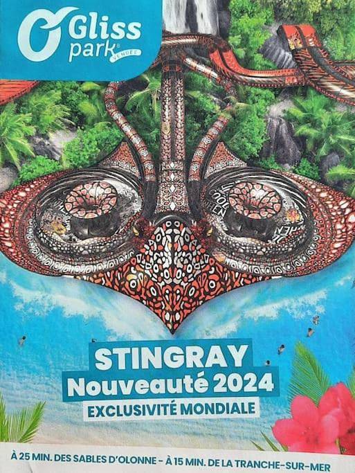 Location de vacances pour 4 personnes, avec jardin dans Plage du Goulet - 4