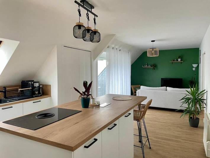 Apartamento de vacaciones para 2 personas, con vistas y terraza - 1