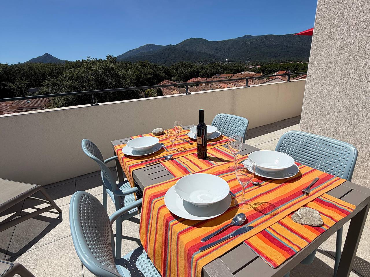 Appartement entier, Appartement T3 avec grande terrasse et vue sur les Albères in Côte Vermeille, Argelès-sur-Mer