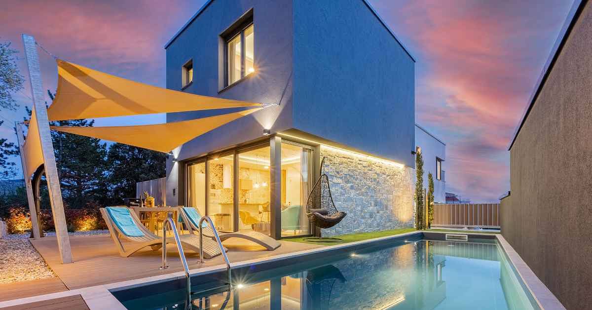 Villa modern eingerichtet mit Swimmingpool in Crikvenica, Primorje-Gorski Kotar