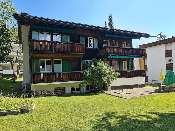 Ganze Ferienwohnung, Grabahus - Appartement/Fewo, Dusche oder Bad, Wc, 8-Bettwohnu in Arosa, Plessur Alpen