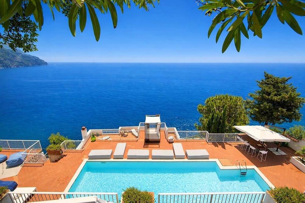 Villa idílica con piscina privada, impresionantes vistas de Ravello, Spa, cerca de la playa in Castiglione, Costa Amalfitana