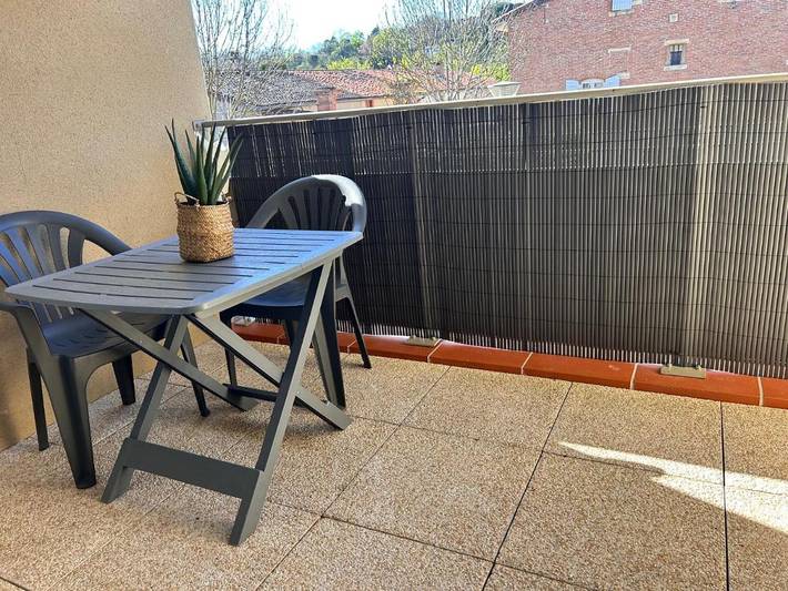 Gîte pour 4 personnes, avec balcon et vue à Pompertuzat - 4