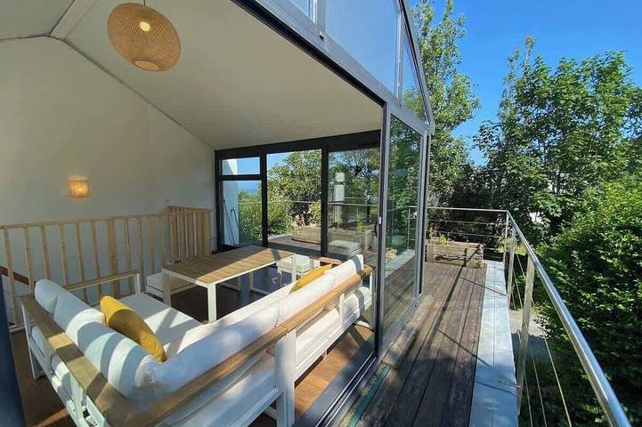 Location de vacances pour 6 personnes, avec Jardin dans Plage du Guerzit