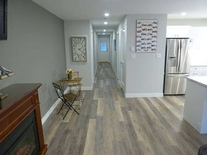 Holiday rental for 6 people, with garden on Vancouver Island