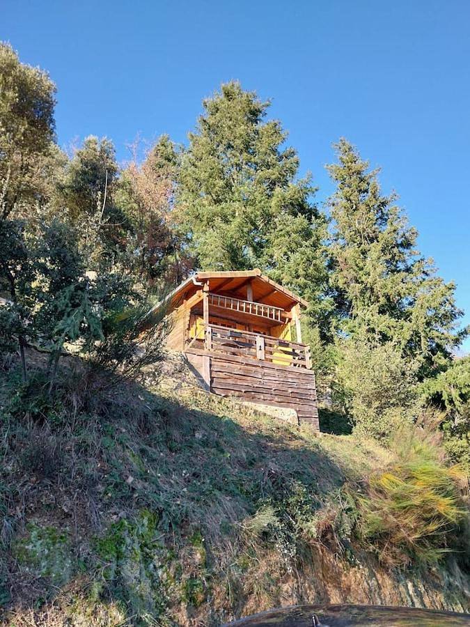 Camping pour 2 personnes, avec jardin ainsi que terrasse et vue