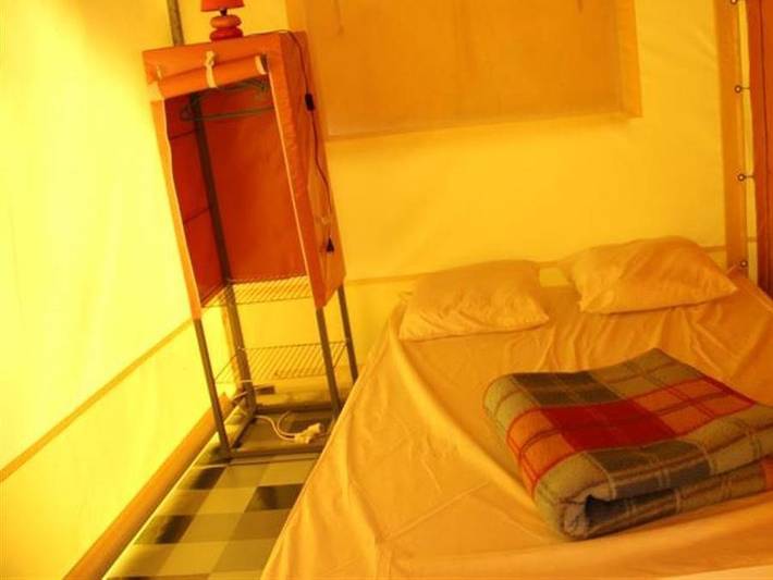 Camping l'Hermitage - Bungalow de lona 5 personas - Bungalow de lona (sin instalaciones sanitarias) in Guémené-Penfao, Châteaubriant y alrededores