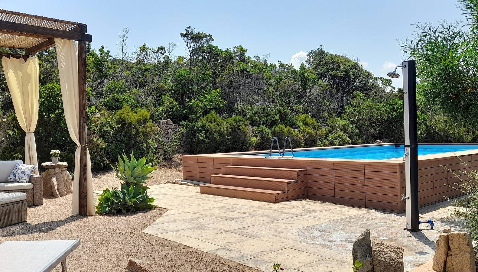 Casa de vacaciones para 5 personas con jardín in Costa Paradiso, Trinità d'Agultu e Vignola