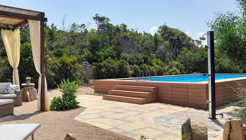 Ferienhaus für 5 Personen, mit Terrasse und Garten in Costa Paradiso