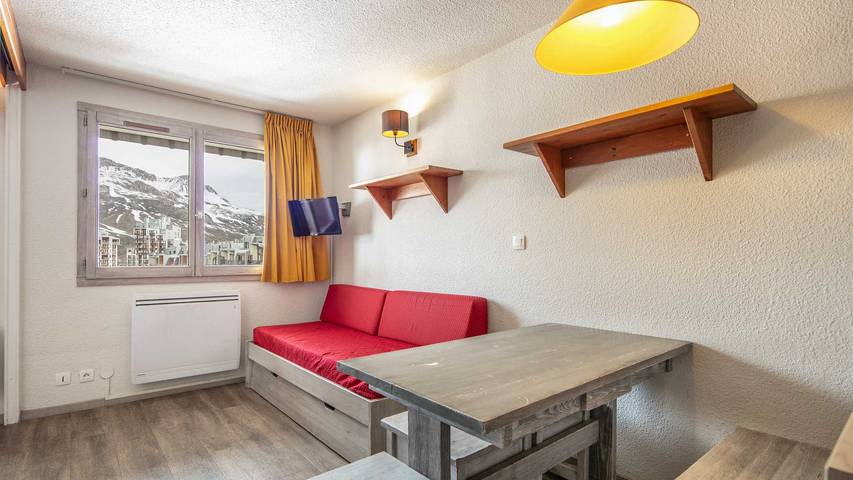 Studio für 4 Personen, mit Balkon in Tignes