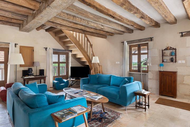 Appartement entier, Le trianon isabelle de maillé - gîtes relais du château de sonnay in Cravant-les-Côteaux, Vallée de la Loire