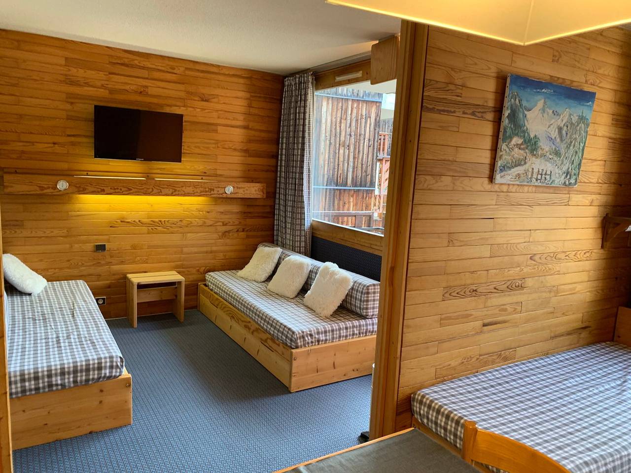 Ganzes Studio, Funktionales teilbares Studio 4 Personen · Im Herzen der Station in La Plagne, La Plagne-Tarentaise