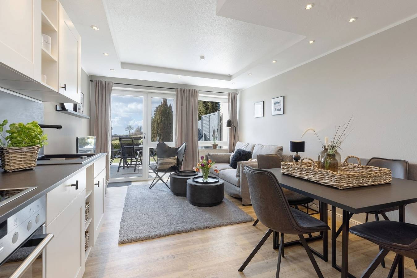 Apartamento vacacional entero, Strandhaus am Yachthafen Wohnung 1 in Grömitz, Distrito de Holstein Oriental